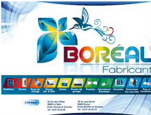 Tablet Screenshot of boreal-ouvertures.net